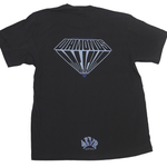 DIAMONDS "GEM" TEE (CHARCOAL BLACK/BLUE)